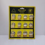 Wild Leon padlock 15//20/25 mmx12