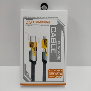 Fast Charging USB Cable 65w 4 in 1